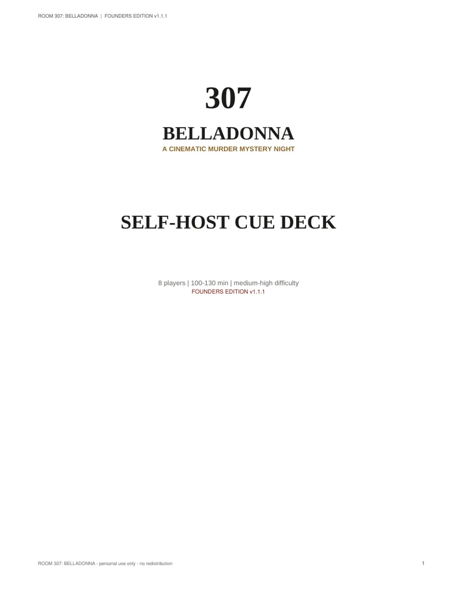 Anteprima cue deck